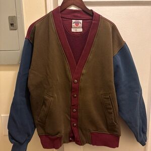 Vintage Men’s Nordstrom button down cardigan sweater size Medoum